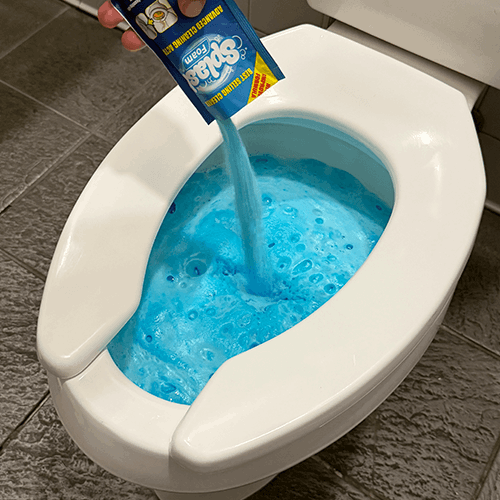 Splashfoam Toilet Cleaner user Linda T.